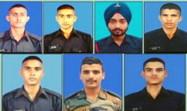 हिमस्खलनात भारतीय लष्कराच्या ७ जवानांचा मृत्यू
