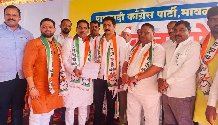 रूपेश घोजगे आंदर मावळ राष्ट्रवादी काँग्रेसच्या अध्यक्षपदी 