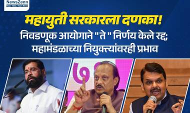 महायुती सरकारला दणका! निवडणूक आयोगाने "ते " निर्णय केले रद्द; महामंडळाच्या नियुक्त्यांवरही प्रभाव