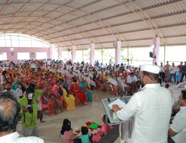 आ. शंकर मांडेकर यांच्या पुढाकारातून वेल्हे (राजगड) येथे "शासन आपल्या दारी"ला उत्स्फूर्त प्रतिसाद!