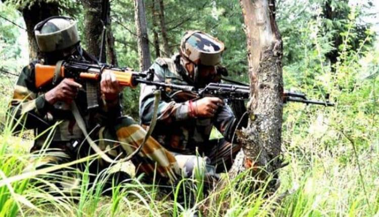 राजौरी सेक्टरमध्ये  चकमकीत लष्कर-ए-तोएबाच्या ६ दहशतवाद्यांचा खात्मा