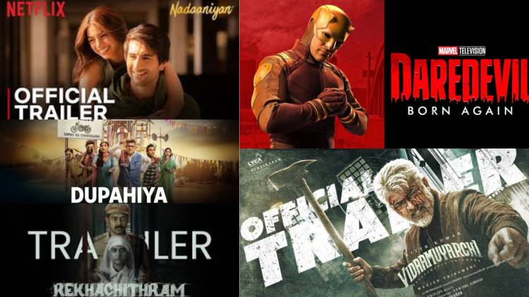 ओटीटीवर मार्च महिन्यात धमाका! ‘डेअरडेव्हिल: बॉर्न अगेन’, ‘टू व्हीलर’, ‘नादानियां’सह अनेक चित्रपट आणि वेब सिरीज प्रदर्शित